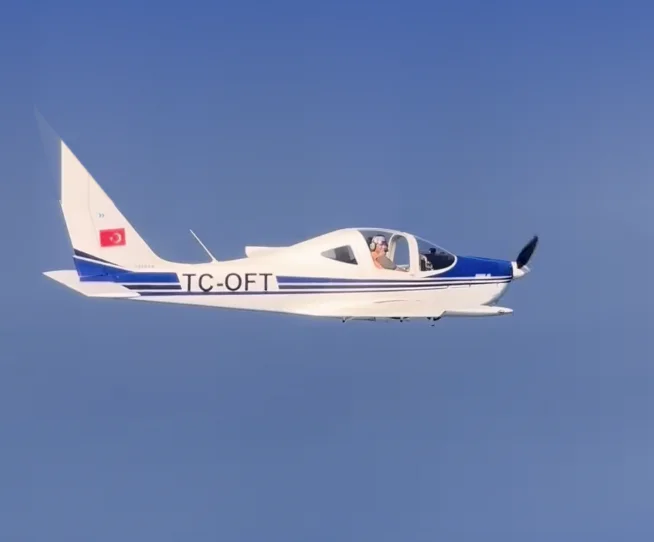 Izmir flight experience - Tecnam P2008